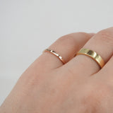 1.5 mm Thin His & Hers Flat Wedding Bands Set