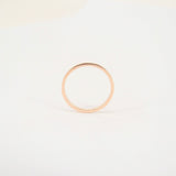 1.5 mm Thin His & Hers Flat Wedding Bands Set