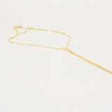Dainty Handmade Diamond Gold Hand Chain - Graduated Genuine Minimalist Diamond Bracelet