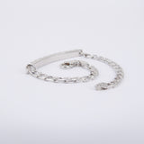 Men's Diamond Tennis Bracelet - "Yin and Yang"