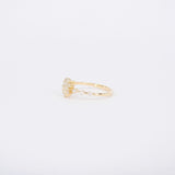 Snow Flake Genuine Diamond Ring