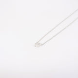 Floating 0.15 CT Diamond Solitaire Necklace – Simple Wedding Diamond Necklace – Dainty Genuine Diamond Pendant – Handmade Minimalist Jewelry