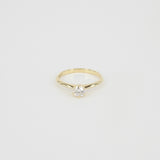 Vintage GIA Certified Diamond Engagement Ring - 6 Prongs