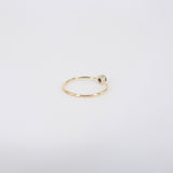 Minimalist Dainty Blue Sapphire Engagement Ring