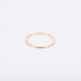 Small Natural Dainty Diamond Ring - Minimalist Thin Wedding Band