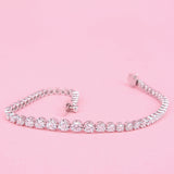 Graduated Diamond Tennis Bracelet - 2.40 Ct