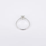 Art Deco Halo Illusion Diamond Engagement Ring