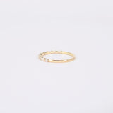 Marquise Diamond Wedding Band – Single Prong Bubble Diamond Ring