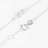 Diamond Cluster Bracelet – Dainty 18K Gold Constellation Bracelet – Solid Gold Stacking Bracelet – April Birthstone Jewelry