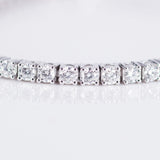 Luxury Diamond Tennis Bracelet – 2.5 mm E VVS Diamonds in Solid Gold – Dainty Fine Jewelry for Brides, Gifts, or Everyday Glam