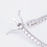 Luxury Diamond Tennis Bracelet – 2.5 mm E VVS Diamonds in Solid Gold – Dainty Fine Jewelry for Brides, Gifts, or Everyday Glam
