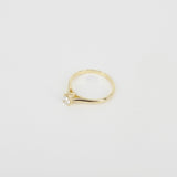 Vintage Style Diamond Engagement Ring – 6 Prongs GIA Certified Diamond Ring – April Birthstone – Handmade Wedding Jewelry