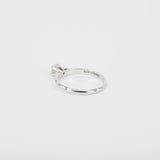 Vintage Style GIA Certified Diamond Engagement Ring - 0.30 Ct April Birthstone