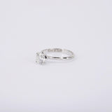 GIA Certified 1.1 Ct Bold Knife Edge Diamond Ring