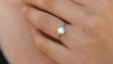 GIA Certified 1.1 Ct Bold Knife Edge Diamond Ring