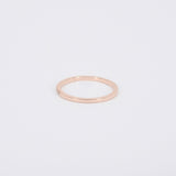 1.2 mm Pave Diamond Wedding Band – Dainty Eternity Ring