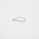 Vintage GIA Certified 0.25 Ct Diamond Engagement Ring