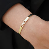 Unique Diamond Gold Bangle - Eternal Motion Statement Piece