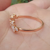 Vintage Diamond Cluster Ring - Multi-Shape April Birthstone