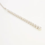 Waterfall Graduated Bezel Diamond Necklace