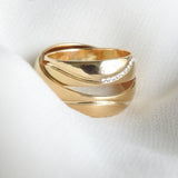 Yin & Yang Complementary Heart His & Hers Wedding Bands