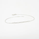 Dainty Diamond Bezel Tennis Bracelet