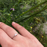 Natural Baguette Diamond Ring