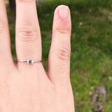 Natural Baguette Diamond Ring