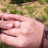 Natural Baguette Diamond Ring