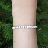 Natural Diamond Tennis Bracelet - 10 Ct
