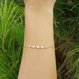 Dainty Diamond Bezel Tennis Bracelet