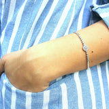 Elegant Diamond Flower Bracelet - Nature's Beauty Captured