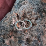 Diamond Huggie Earrings – Flat Hoop Earrings – Delicate Bridal Set