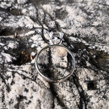 Princess Cut Moissanite Solitaire Engagement Ring