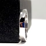 Simple 3 mm Flat Solid Gold Ring – Engraved Wedding Bands for Couples