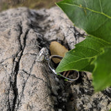 Princess Cut Moissanite Solitaire Engagement Ring