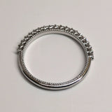 1.7 mm Vintage Shared Prong Half Eternity Ring – Dainty Art Deco Wedding Band