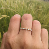 Vintage Eternity Diamond Ring
