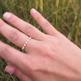 Vintage Eternity Diamond Ring