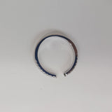 Natural Unique Diamond Ring - Open Eternity Matching Wedding Band