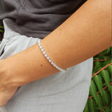 Mesmerizing 8 Ct Floating Diamond Tennis Bracelet