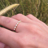 Vintage Eternity Diamond Ring