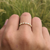 Vintage Eternity Diamond Ring