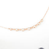 Natural Diamond 7 Bezels Chocker Necklace