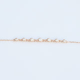Natural Diamond 7 Bezels Chocker Necklace