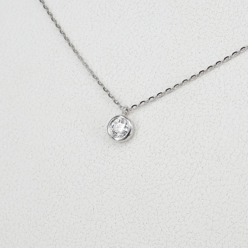 Large Natural Diamond Bezel Pendant Necklace – Minimalist Everyday Diamond Necklace – Dainty Layered Bridal Necklace
