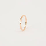 1.5 mm Thin His & Hers Flat Wedding Bands Set