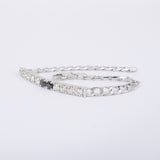 Men Diamond Bracelet - " Yin and Yang "