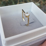 Unique Cushion GIA Diamond Wedding Engagement Ring