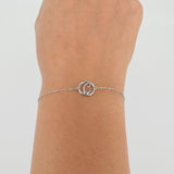 Initial Bracelet - Solid 18k Gold Letter - Personalized Jewelry